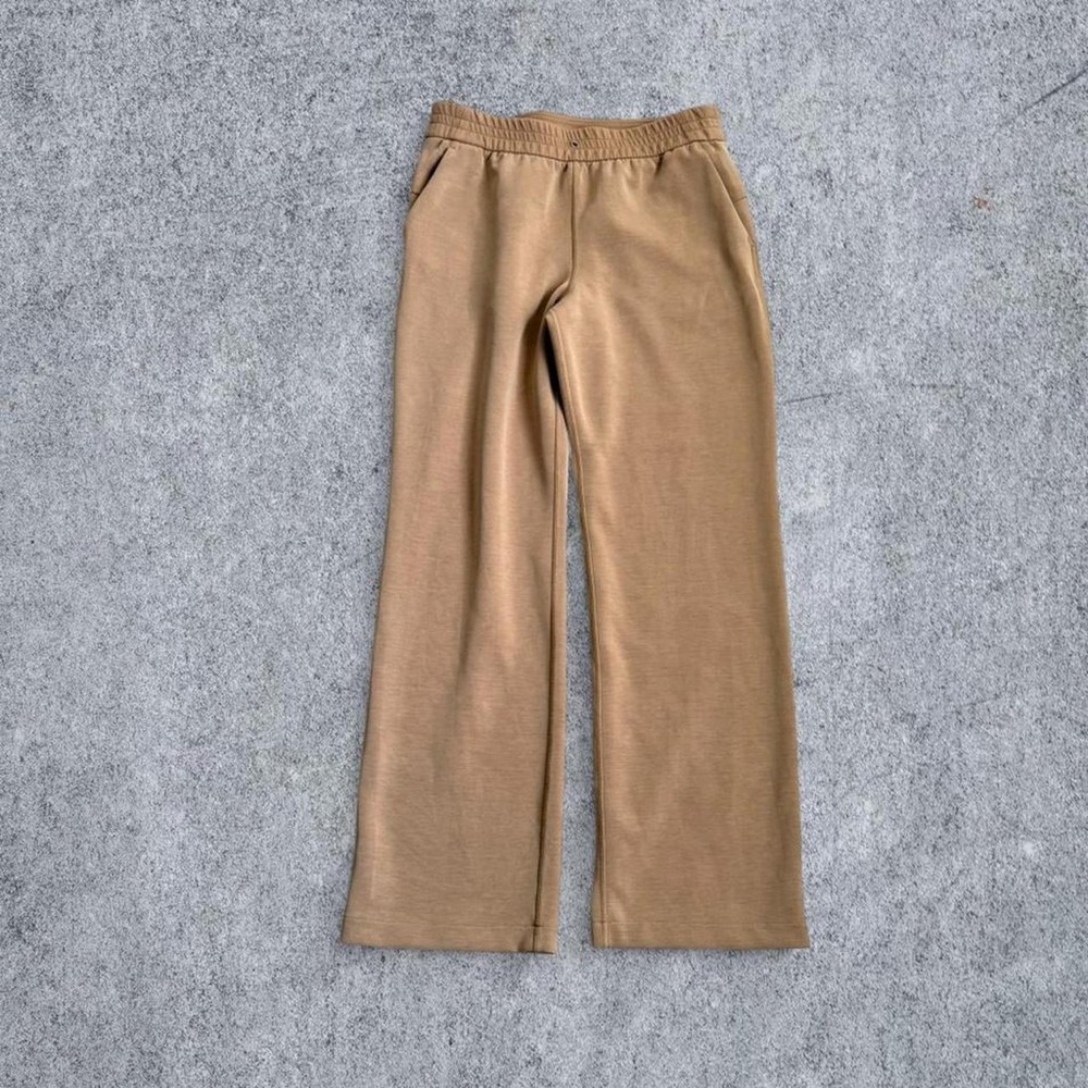 Lululemon Brushed Softstream Half Zip Pullover & High Rise Pants Filbert Tan NWT - Picture 5 of 8